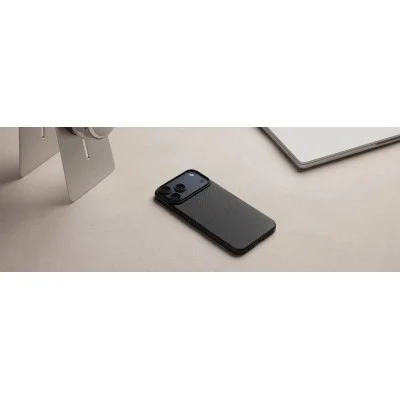 Pitaka 17 Pro Max Ultra Slim Case Black Grey
